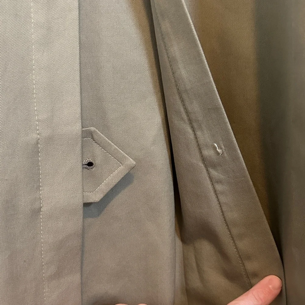 Burberrys Honey Trench Coat EUC - Picture 13 of 15